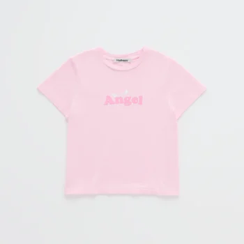 Angel Shrunken Pink T-shirt