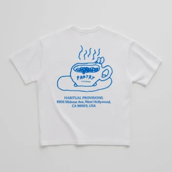 White Madhappy Pantry Friends T-shirt