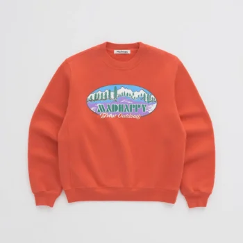 Red Madhappy Great Outdoors Crewneck